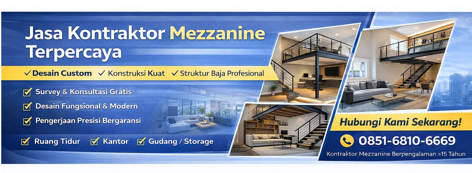 Jasa Pembuatan Mezzanine batuceper Bergaransi